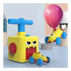 GENERICO - Juguete Lanzador De Carros Con Globos Inflador Didáctico Infantil