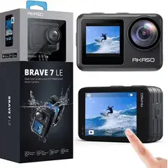 AKASO - Cámara Deportiva Brave 7 Le 4k 20mp