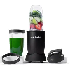 NUTRIBULLET - Licuadora Pro 900w, Personal Y Compacta, En Negro Mate Matte Black