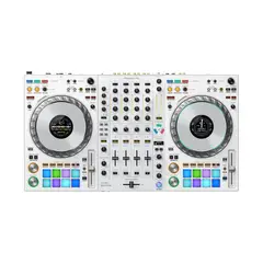 PIONEER - CONTROLADOR DJ PROFESIONAL DDJ‑FLX10‑W DJ 4 CANALES - JOG 206 MM - TRACK SEPARATION