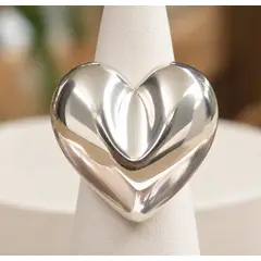 AMORINO JEWELRY - Anillo Flow En Bronce con Baño en Plata ley 925