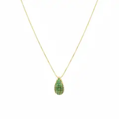 AMORINO JEWELRY - Cadena dije Gota con Piedras