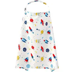 GENERICO - Manta para bebe cohete espacial