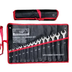 QUICK - Juego De Llave Combinada Punta Corona 14 Pcs