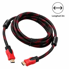 GENERICO - Cable Hdmi Mallado 3 Metro