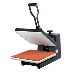 METEX - Estampadora Plancha Plana De Sublimación 38x38cm Negro