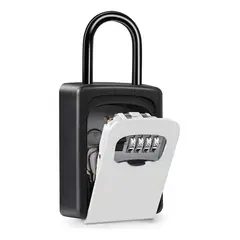 U BUY - Caja Seguridad Porta Llave Candado Clave Para Muro Colgador