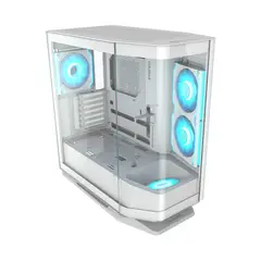 COUGAR - CHASSIS GAMER FV270 con Iluminación ARGB y Estética Blanca Premium