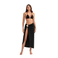 CHAMELA - Salida De Baño Falda Negro 47555