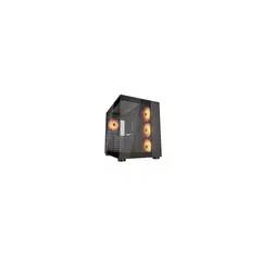 COUGAR - CHASIS GAMER FV150 con Vidrio Templado y Ventiladores ARGB de Alta Eficiencia