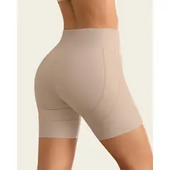 LEONISA - Short de control fuerte, efecto levanta cola 092098