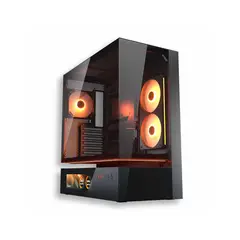 COUGAR - CHASIS GAMER CFV235 VISION con Vidrio Templado y 3 Ventiladores ARGB