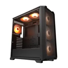 COUGAR - CHASIS GAMER MX600 AIR PRO Negro de Máxima Capacidad Térmica con 6 Ventiladores