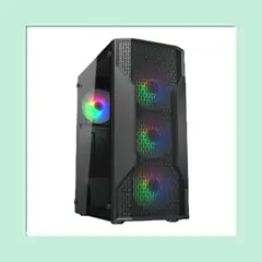 COUGAR - CAJA MX110 VIDRIO TEMPLADO + 4 RGB FIJO