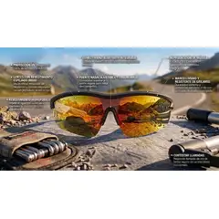 ZHOPI CO - Gafas Deportivas Inteligentes Con Bluetooth iGlass T07-3