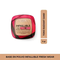 LOREAL PARIS - Polvo Infallible Radiant Sand 250