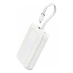 ANKER - Power Bank Bateria 20000mah 30w Blanco Con Cable Usb-c