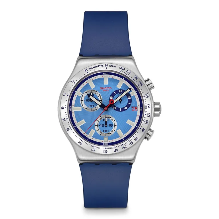 Imagen de Relojes Unisex Sky Reflective. Reloj Silicona Azul YVS541
