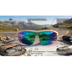 ZHOPI CO - Gafas Deportivas Inteligentes Con Bluetooth iGlass T07-5