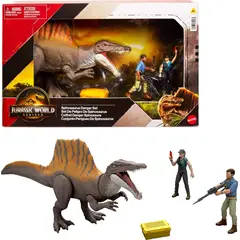 MATTEL - Jurassic World Rebirth Spinosaurus Exclusivo Con Accesorios