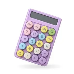 INNOVA - Calculadora Kawaii Colores Pastel Pantalla LCD 12 Dígitos