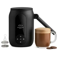 RENAHOUSE - Vaso Espumador Eléctrico Bebidas Leche Fría Caliente 250ml