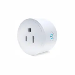 GENERICO - Tomacorriente Inteligente Wifi Para Domotica Color Blanco