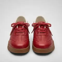 EVEGONZ - Mocasín Casual Dama En Cuero Con Cordón Suela Goma