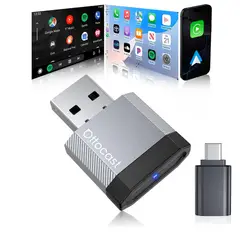 OTTOCAST - Adaptador inalámbrico CarPlay y Android Auto para Vehiculos Mini Nova Adiós Cables