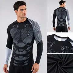 BOD MEN - Camisa licra buso deportivo 100 protección uv unisex