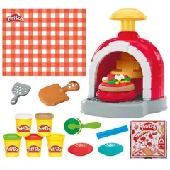 PLAY DOH - Set de Masas Moldeables Play-Doh Pizzas Sella y Gira