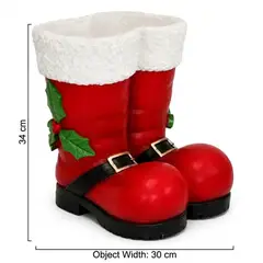 GENERICO - Botas Navideñas Papá Noel