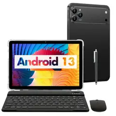 MOBULA - Tablet Celular Dual Sim Android 13 Teclado Lápiz Óptico TAB3