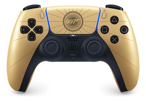 Control Ps5 Dualsense 007 First Light Edición Limitada Dorado