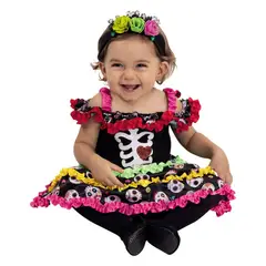 FANTASTIC NIGHT - DISFRAZ DE BABY CATRINA PARA BEBE