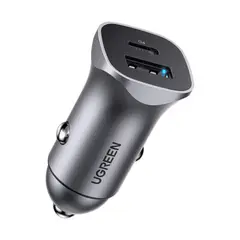 UGREEN - Cargador de Auto 30W USB-C Carga Rápida PD 3.0