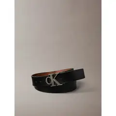 CALVIN KLEIN - Cinturón negro reversible de 35 mm