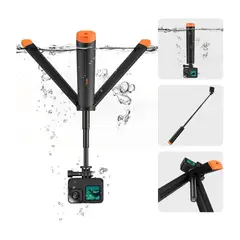 GENERICO - Palo Selfie Flotante Impermeable 61 cm Para GoPro DJI Insta360 TELESIN