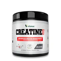 VITANAS - Creatina 300 gramos 100 servicios