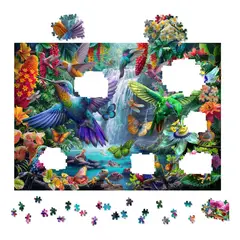 INGENIO - Rompecabezas 1000 Piezas Colibríes Tropicales