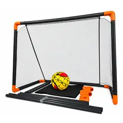 GENERICO - KIT CANCHA PORTERIA DE FUTBOL ARCOS ARMABLES FIFA WORLD