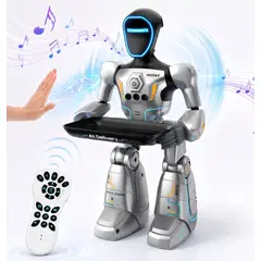 HOMETLY - Robot inteligente de Control Remoto con IA sensor de Gestos programable regalo para niños