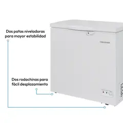 CHALLENGER - Congelador Horizontal 204 Litros CH 199 Blanco
