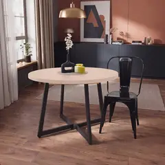 HOGAR VENECIA - Mesa de Comedor Extensible Emet De 4 a 6 Puestos 154x71x105 Cm