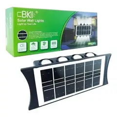 CHINA - Lámpara Solar Led Pared Con Panel Sensor
