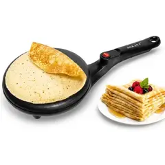 SOKANY - Máquina Crepes Eléctrica Antiadherente 110V Cocina Doméstica