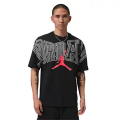 NIKE - Camiseta Jordan Graphic Hombre-Negro