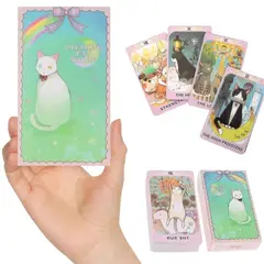 GENERICO - Cartas de Tarot Dreaming Cat - Mazo de Gatos Ilustrados