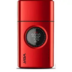 VGR - Afeitadora V-377 Doble Lámina 9000 RPM Metálica
