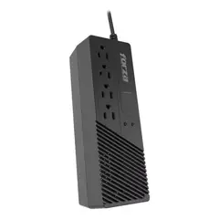 FORZA - Regulador de Voltaje FVR-1011 AVR 1000VA 500W 115V 4 Tomas NEMA Proteccion Brownout Negro Orig